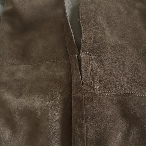 Via Spiga Ophira stone suede over the knee boots 5.5/36 - Picture 6 of 7